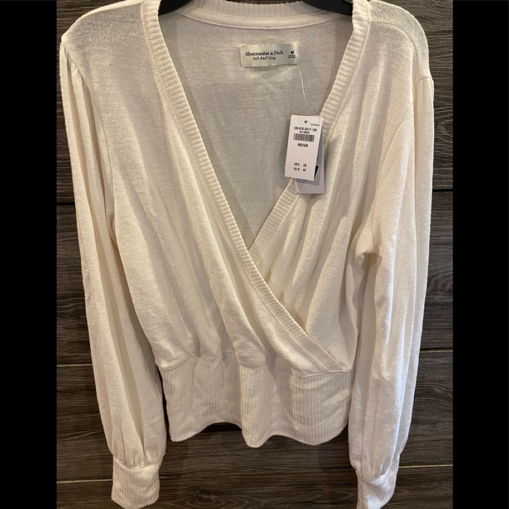 Abercrombie & Fitch soft and cozy cream top